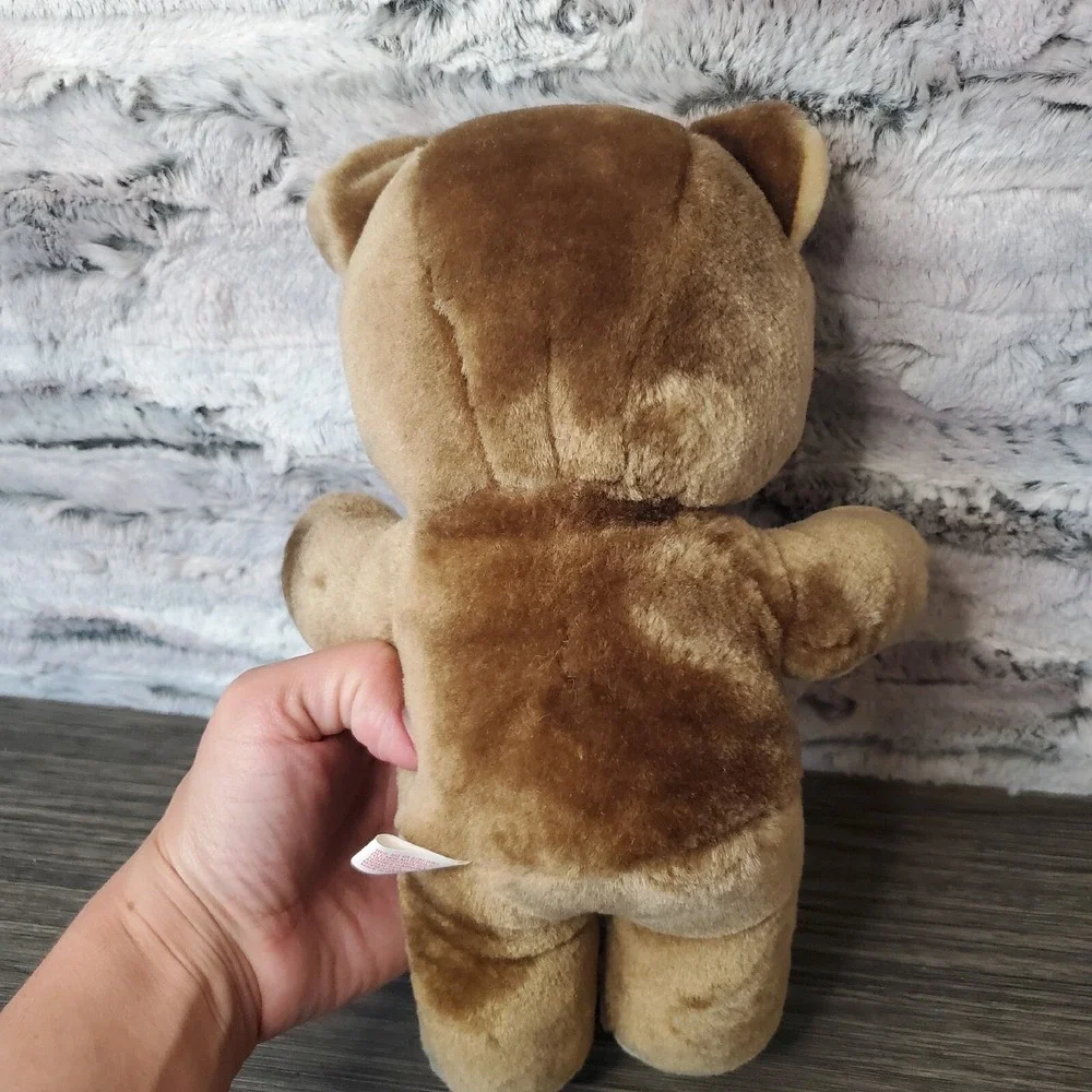 Vintage Animal Fair Brown Teddy Bear Plush Stuffed Animal 12
